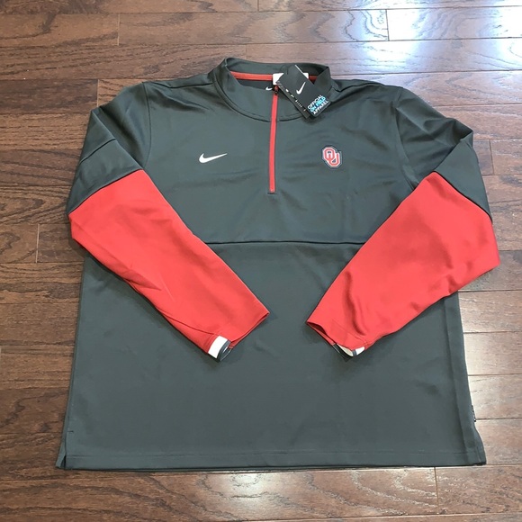 Nike Other - Oklahoma University Quarter Zip - NWT